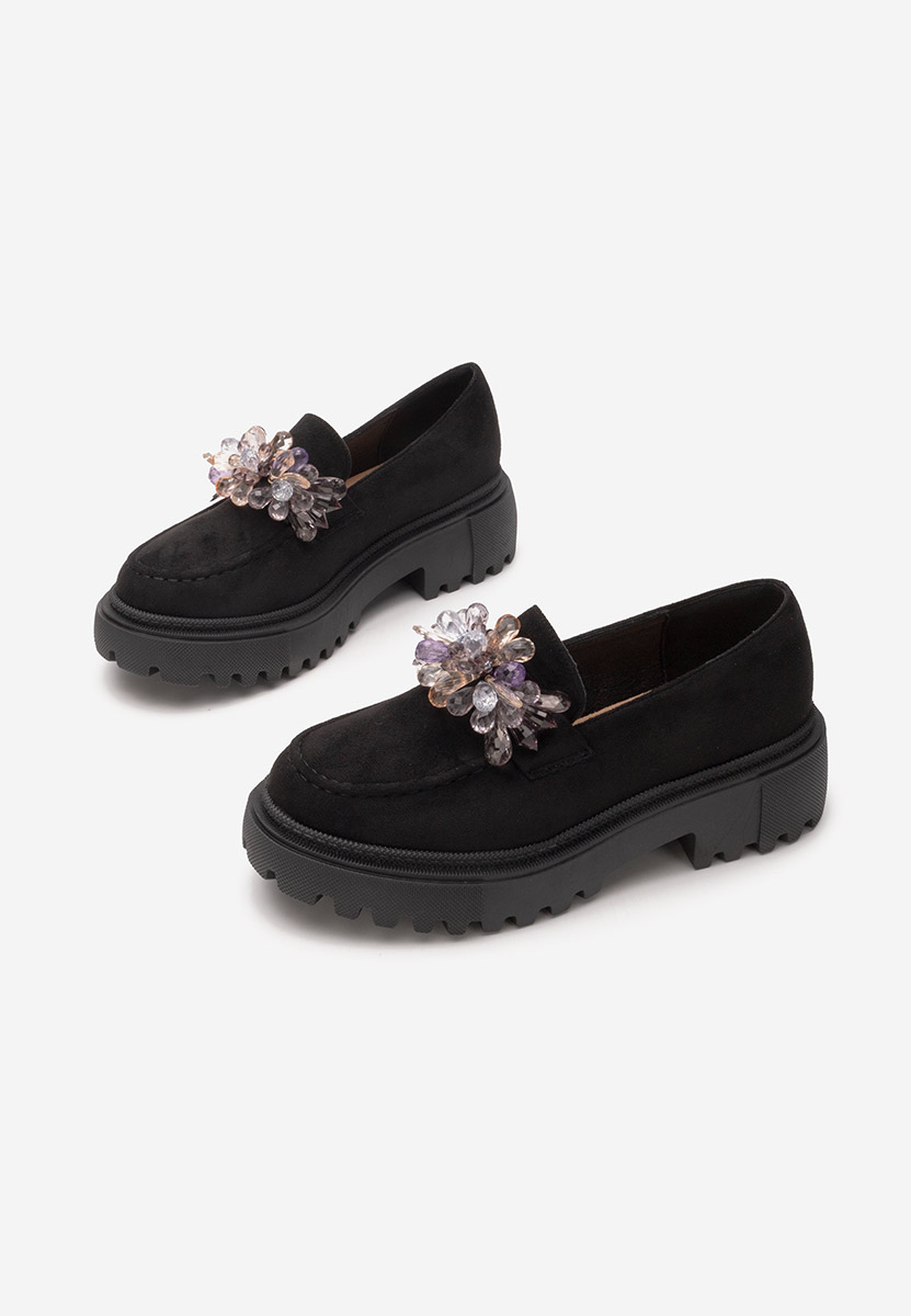 Дамски мокасини Amilla черни