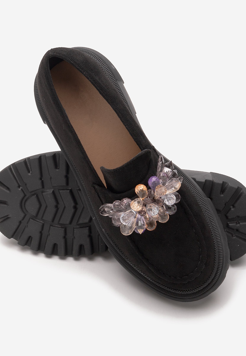 Дамски мокасини Amilla черни