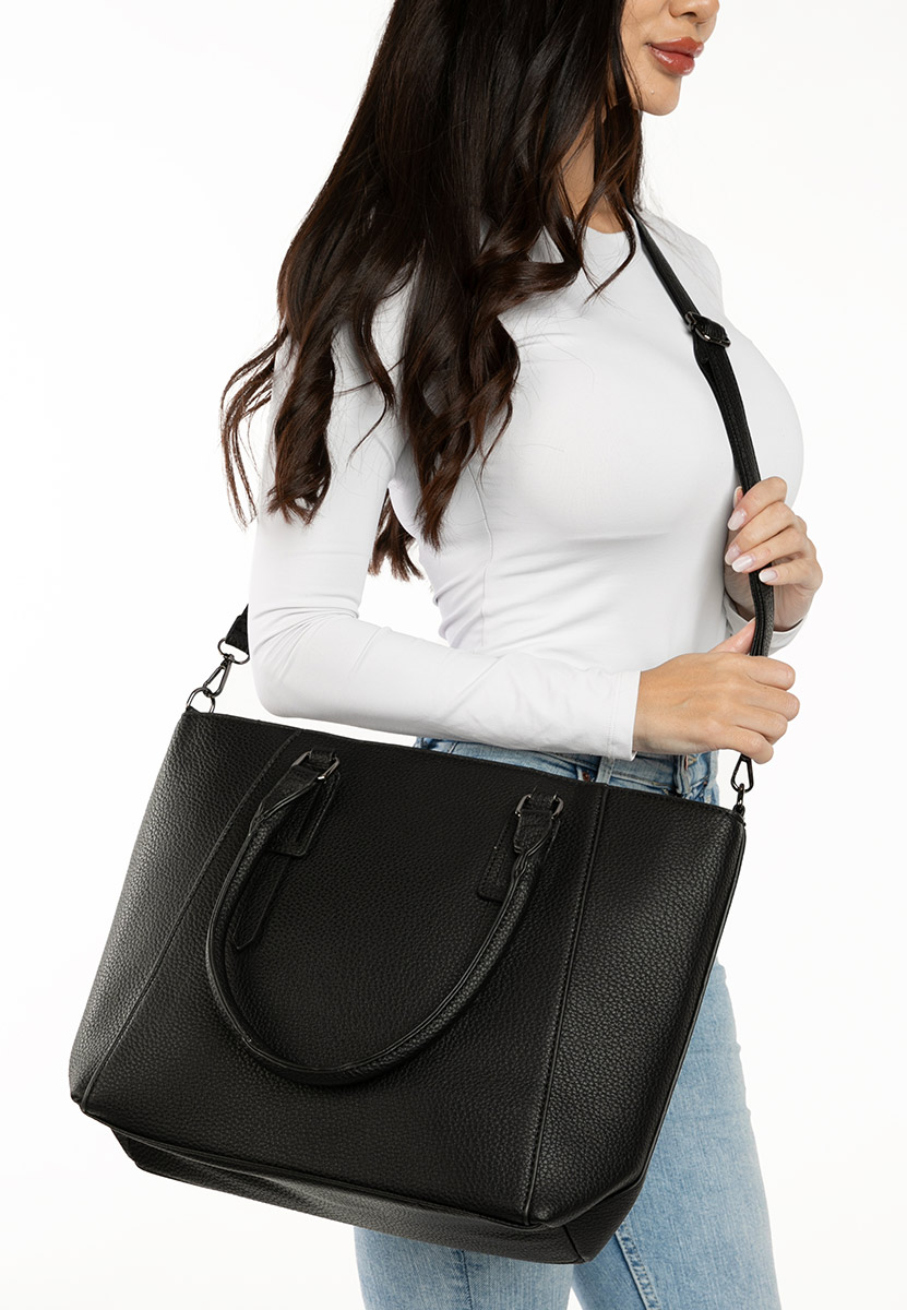 Ръчна чанта Lucinala черна