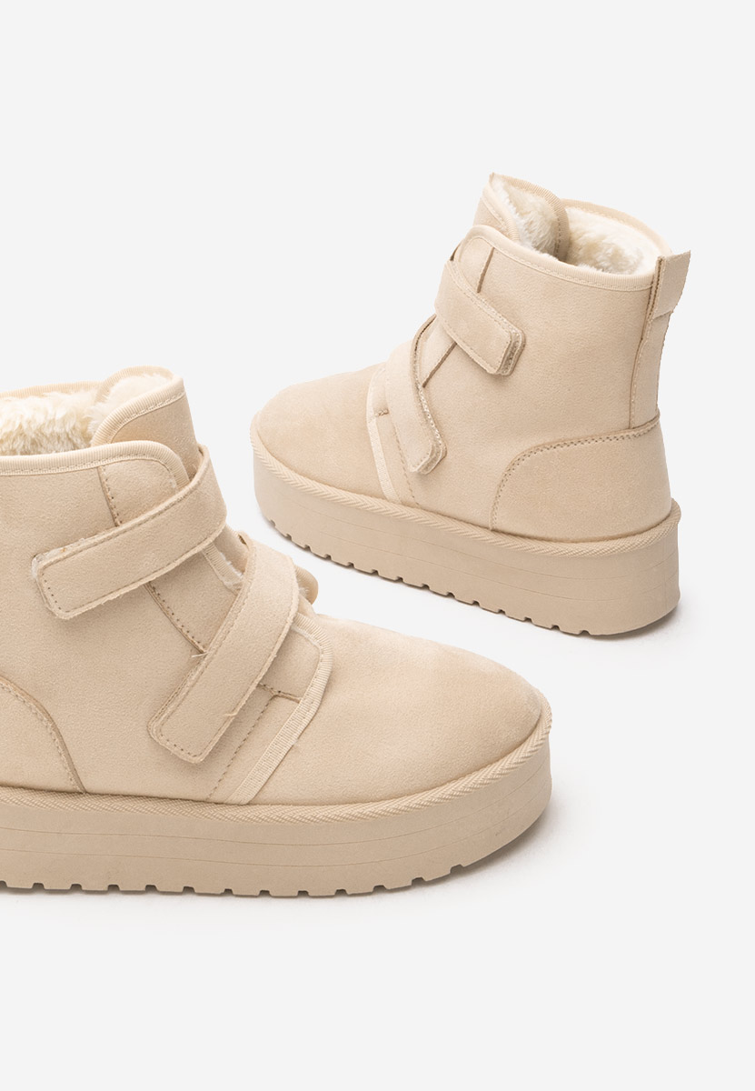 Обувки на платформа Dagmar бежов