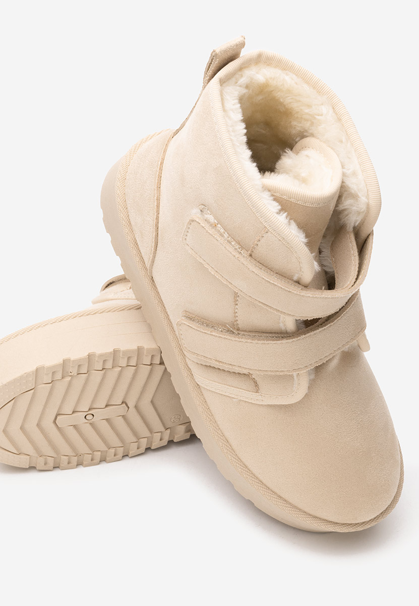 Обувки на платформа Dagmar бежов