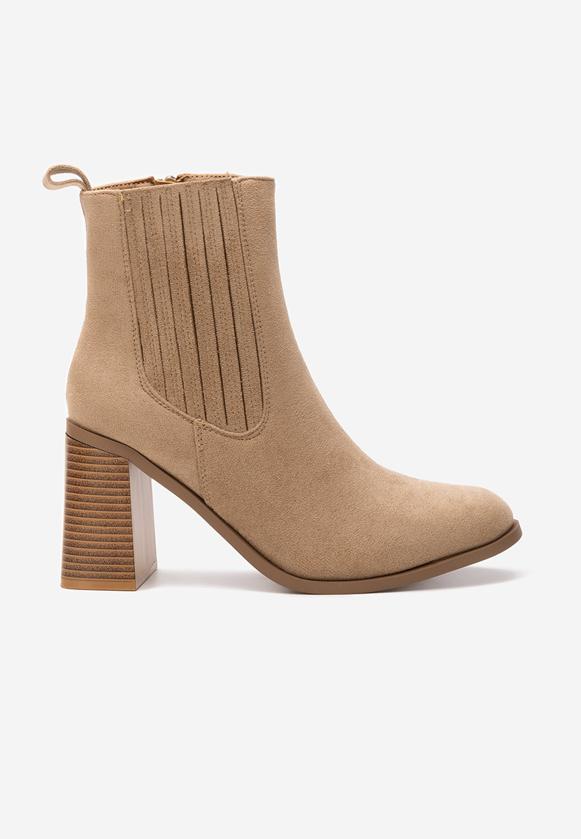 Боти на дебел ток Elowyn каки