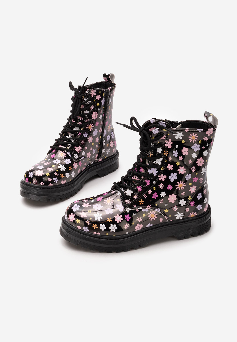 Боти момичета Aquila A черен