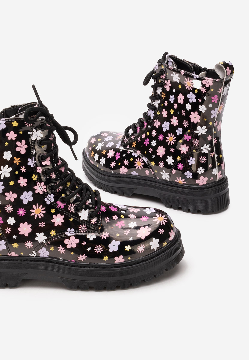 Боти момичета Aquila A черен