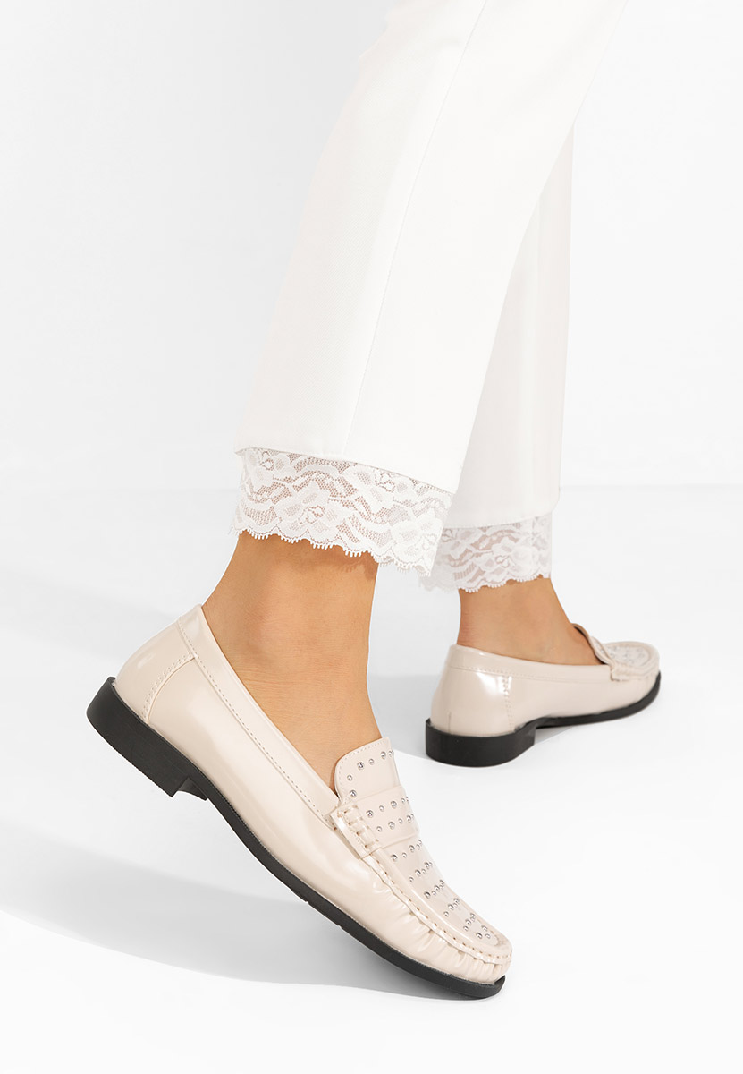 Дамски мокасини Preston бежов