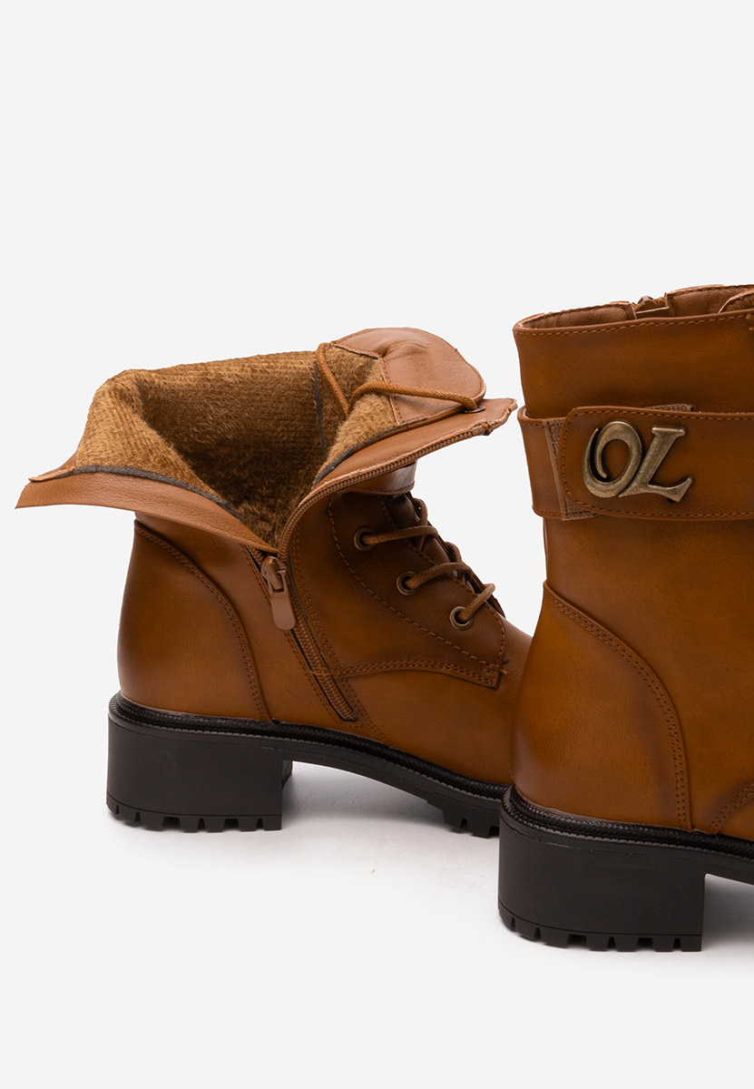 Дамски Ботинки Williema камел