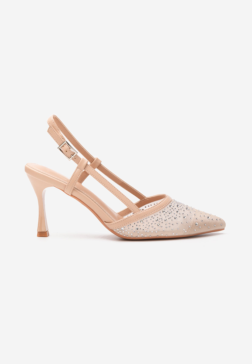 Slingback Angelas бежов