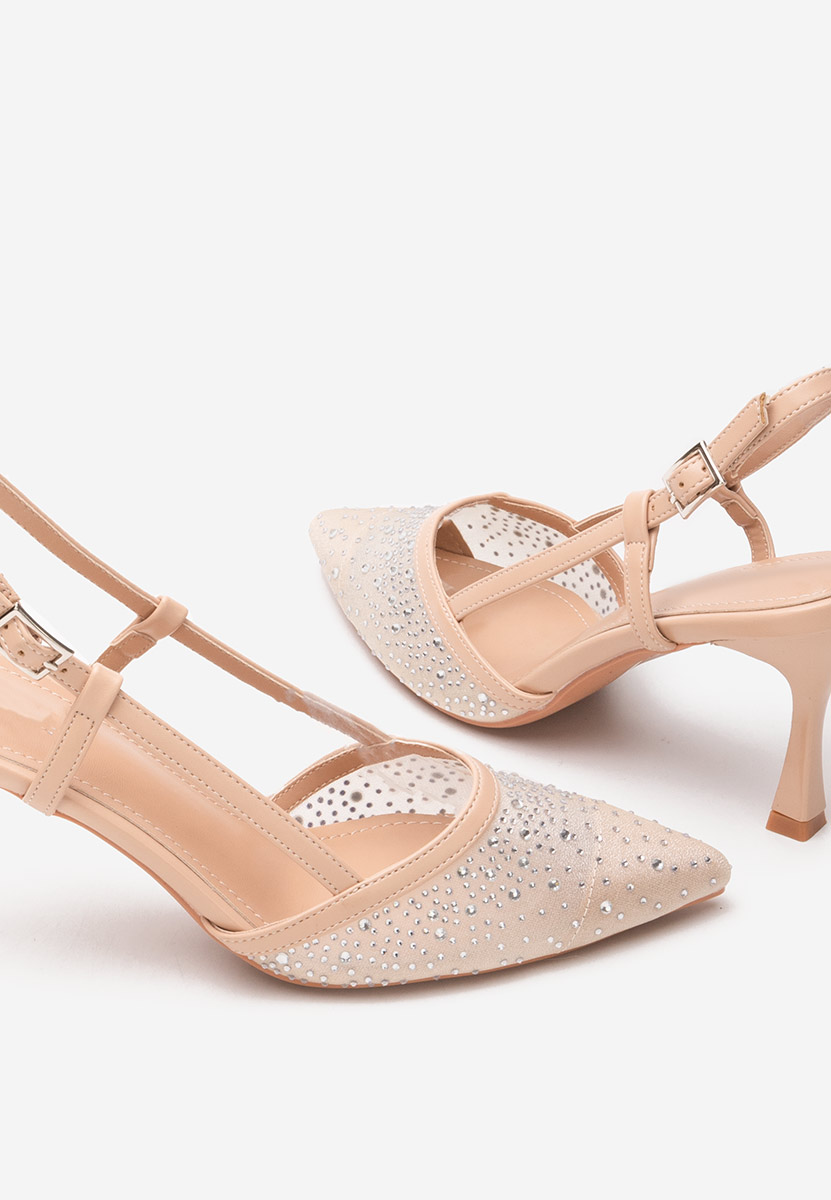Slingback Angelas бежов