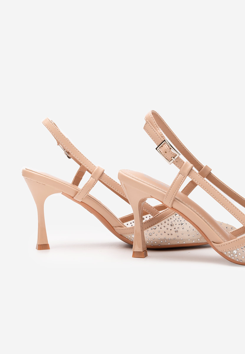 Slingback Angelas бежов