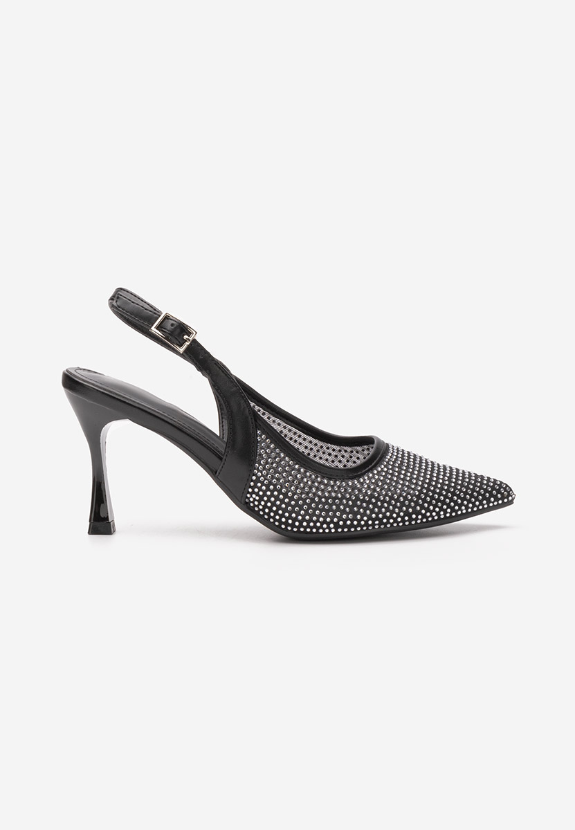 Slingback Carey черни