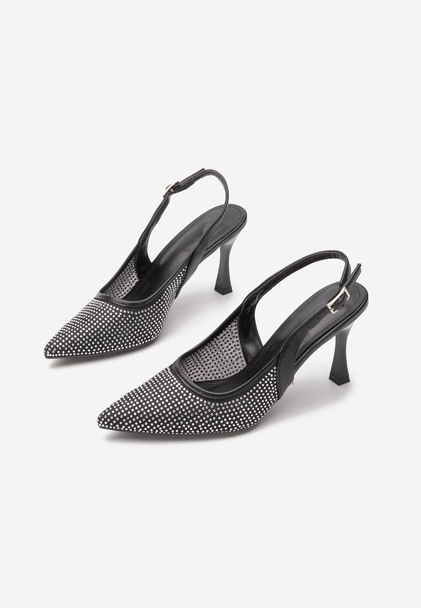 Slingback Carey черни