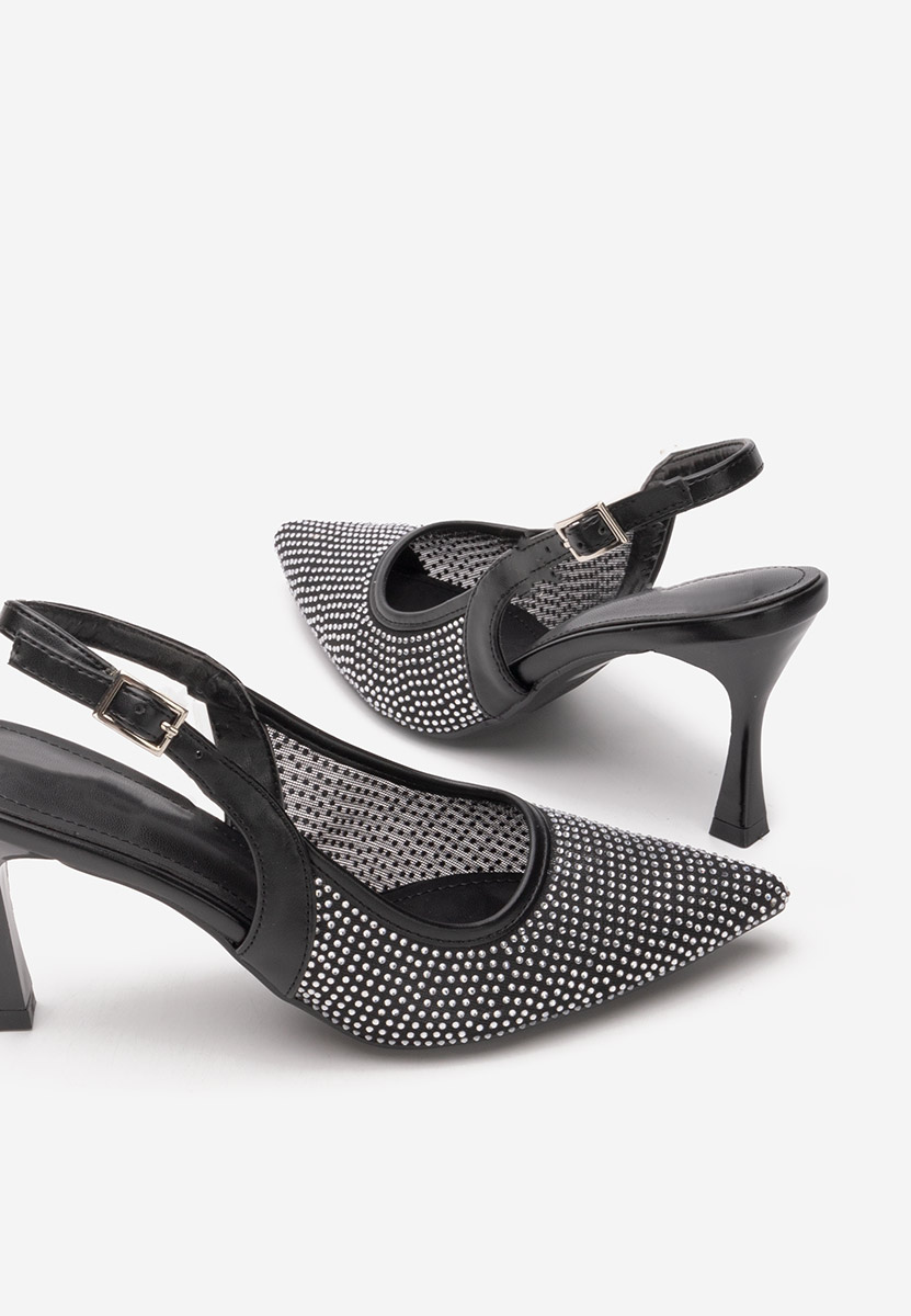 Slingback Carey черни
