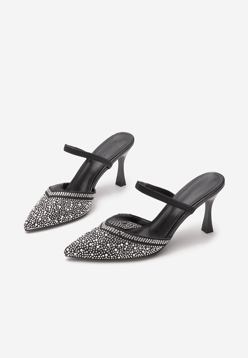 Обувки стилето Rosalya черни