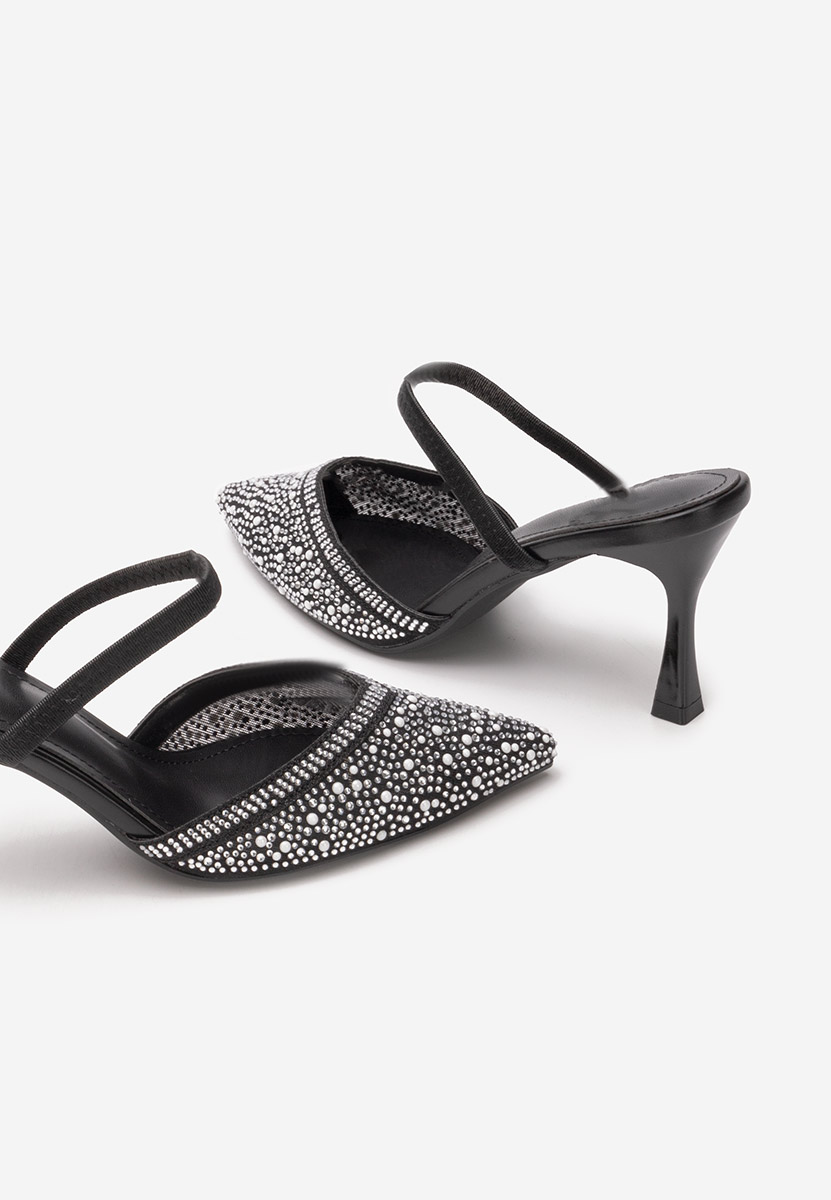 Обувки стилето Rosalya черни