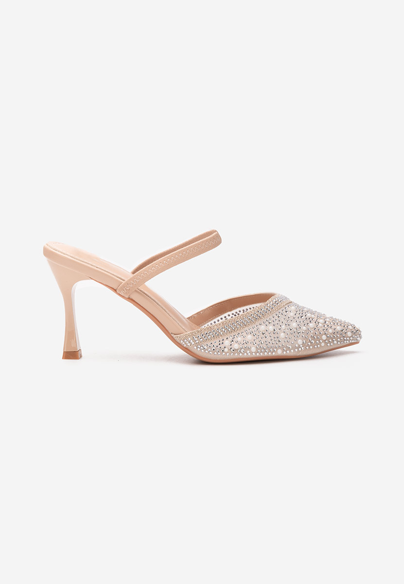 Обувки стилето Rosalya бежов
