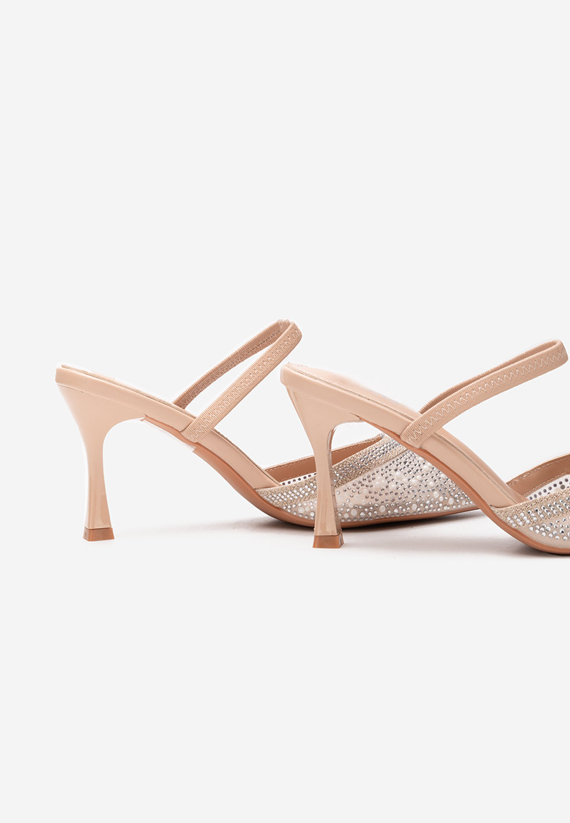 Обувки стилето Rosalya бежов