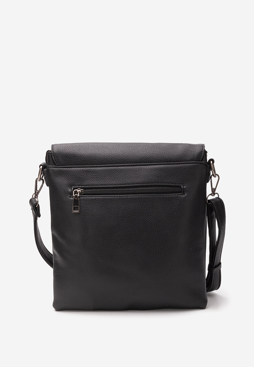 чанта за рамо Hermelinda черна