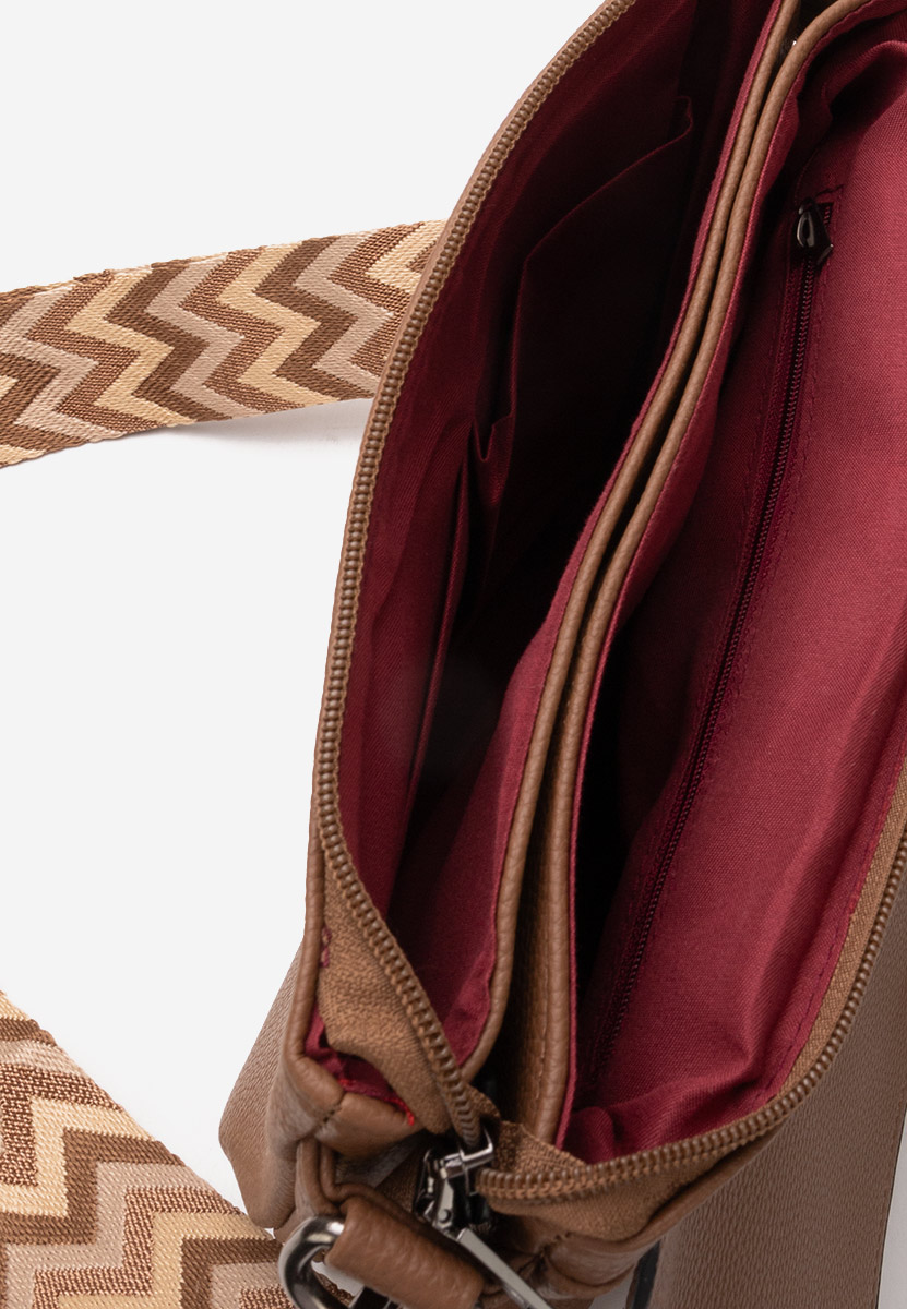 чанта за рамо Detra V2 кафява