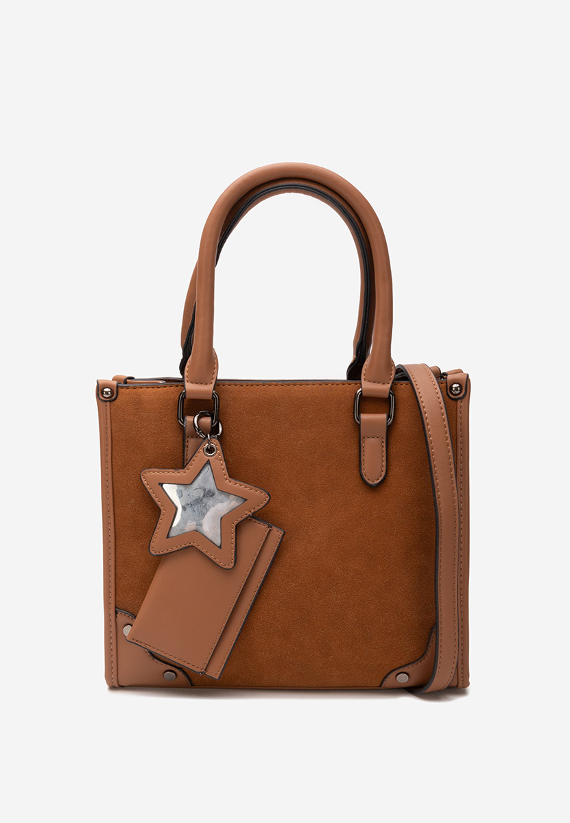 Ръчна чанта Cristyn каки