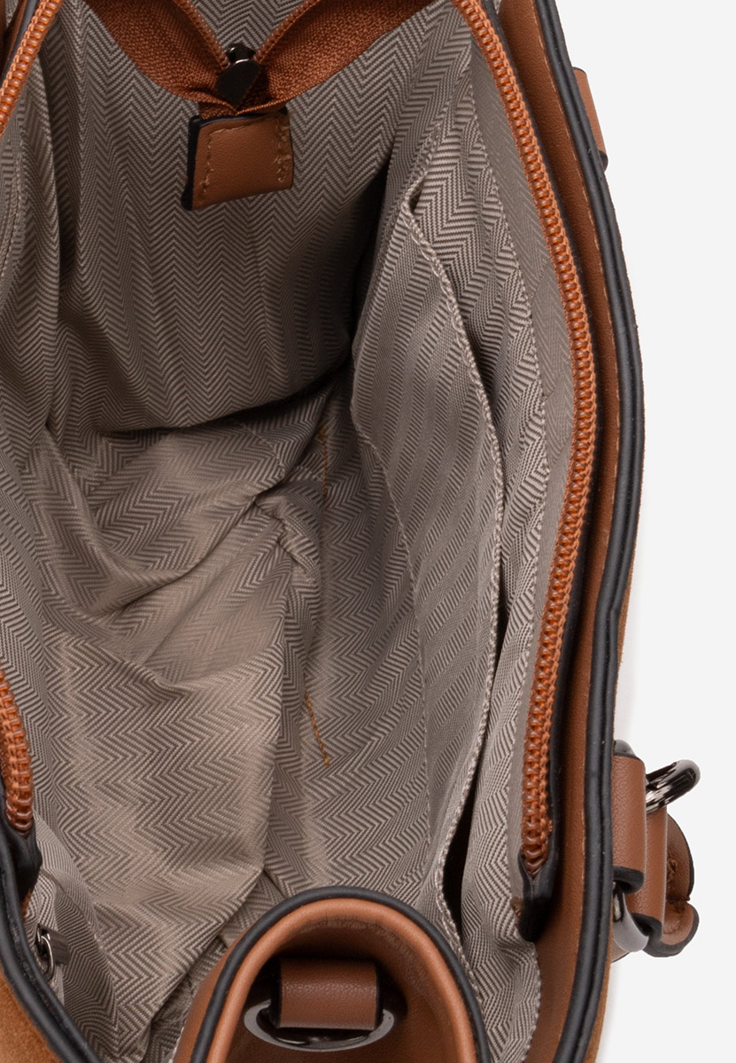 Ръчна чанта Cristyn каки