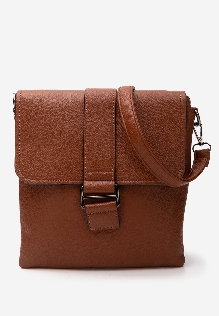 чанта за рамо Detra кафява