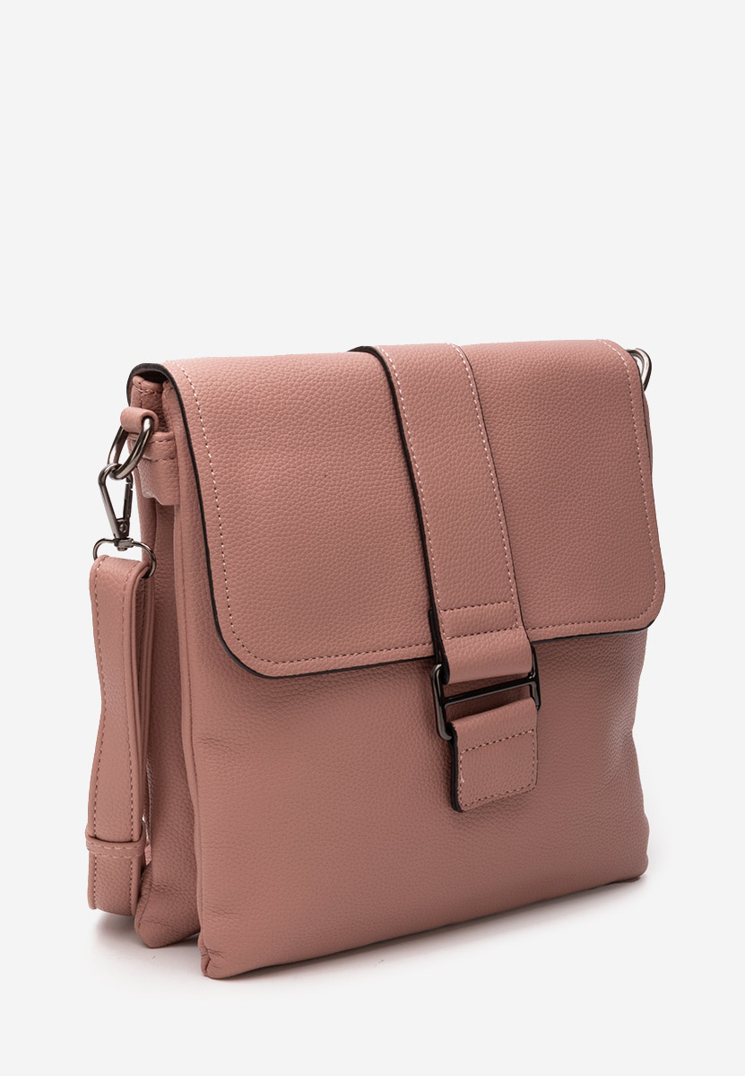 чанта за рамо Detra розова