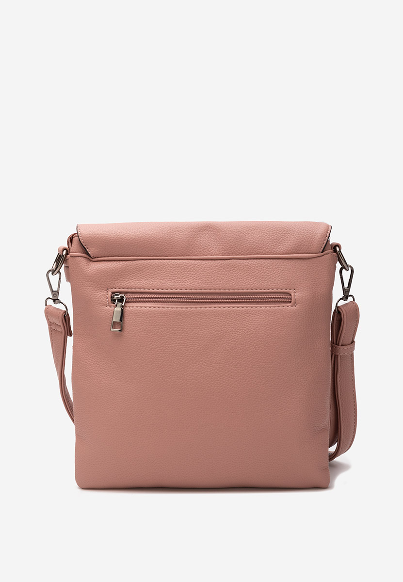 чанта за рамо Hermelinda розова