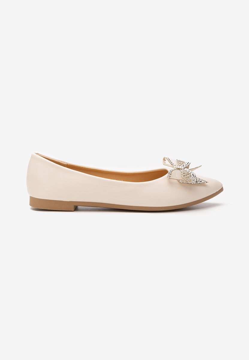 Дамски балерини Marva бежов