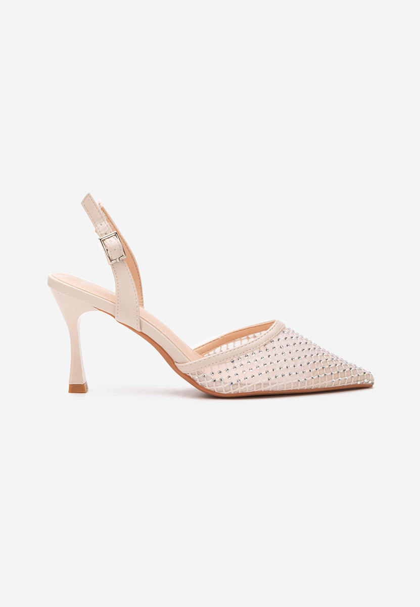 Обувки стилето Kristyn бежов