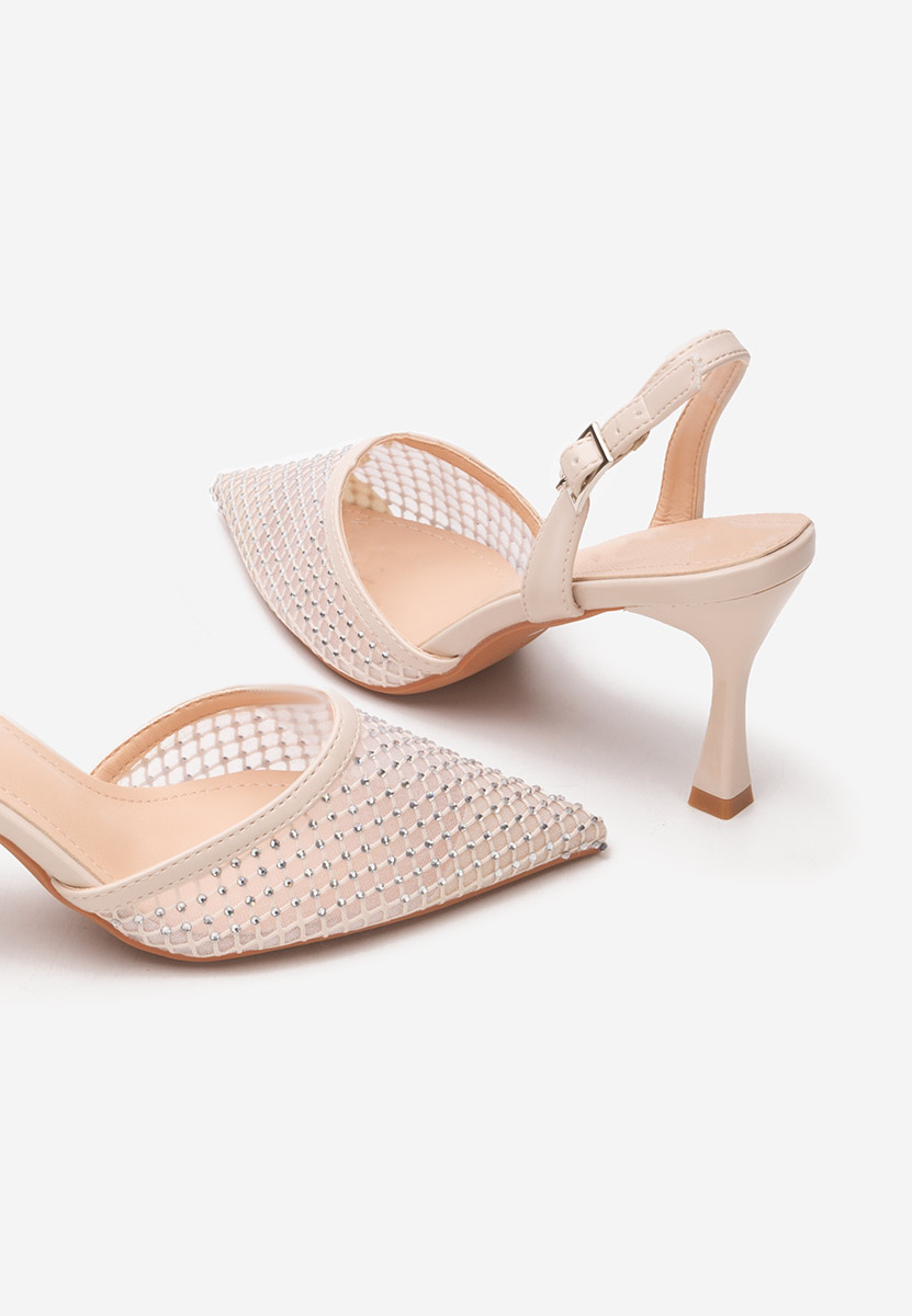 Обувки стилето Kristyn бежов