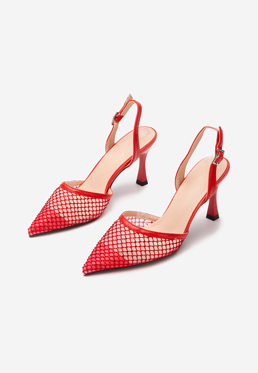 Обувки стилето Kristyn червен