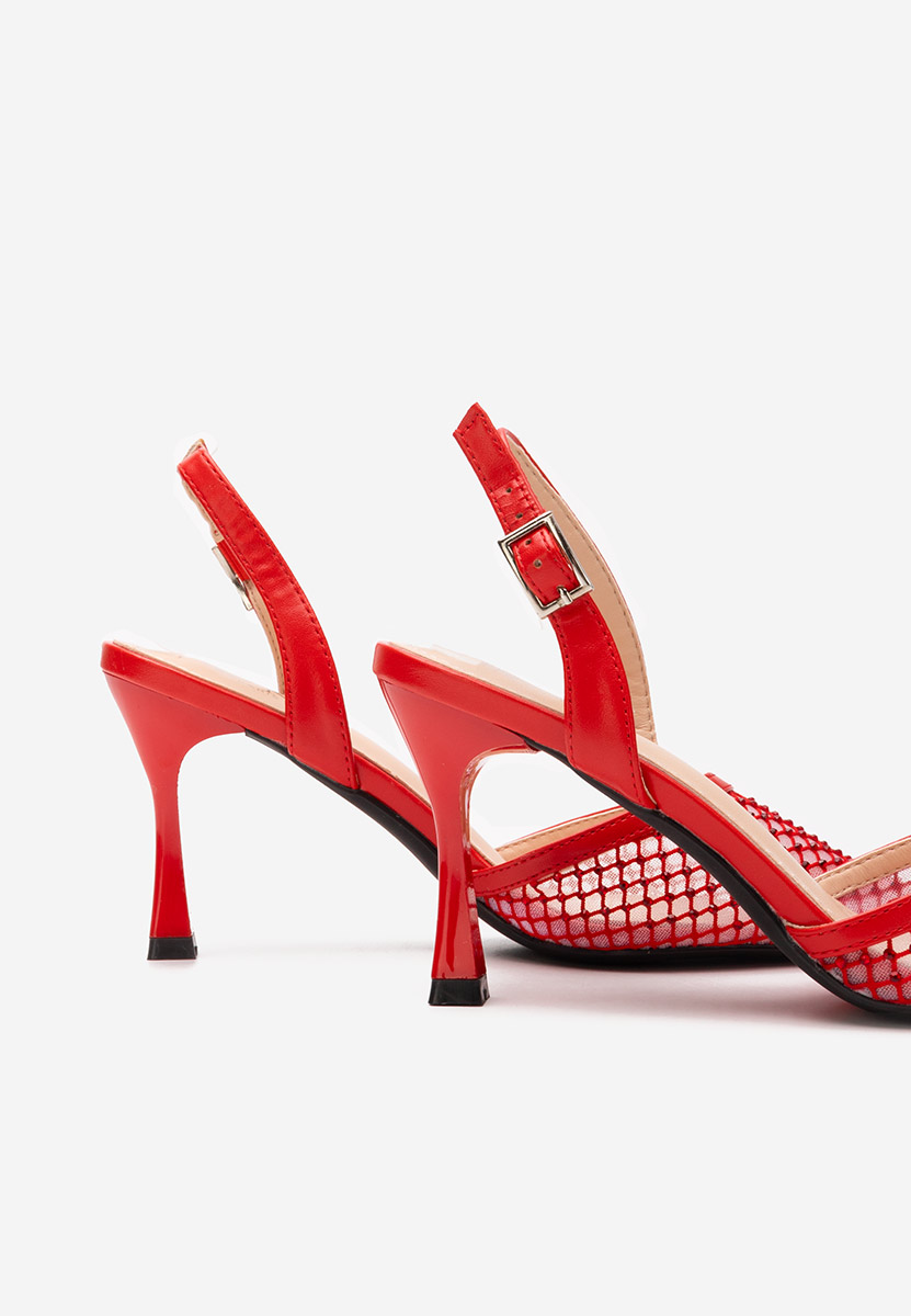 Обувки стилето Kristyn червен