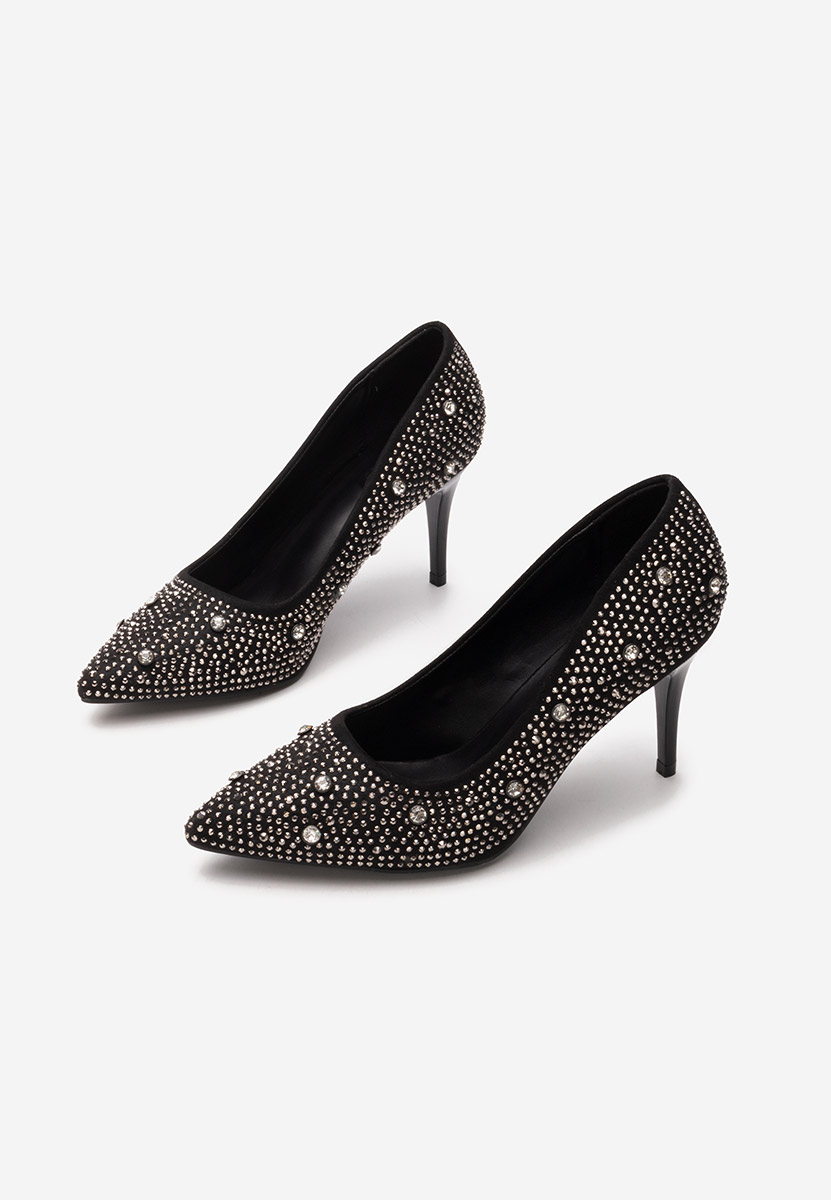 Обувки стилето Tereasa черни