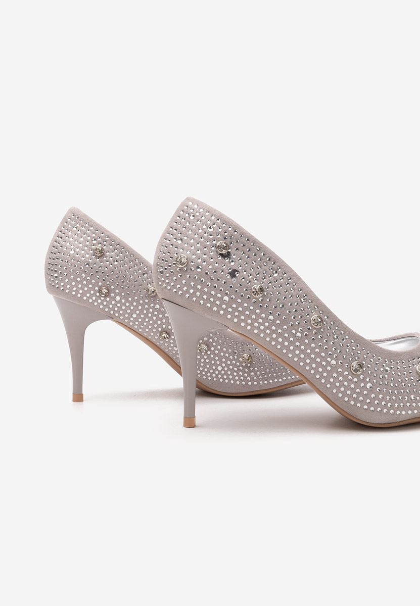 Обувки стилето Tereasa сив