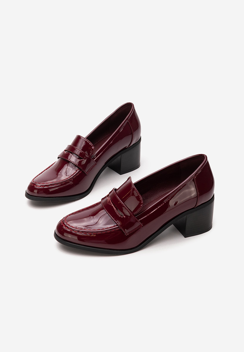 Дамски loafers Sereya V2 Винено червено