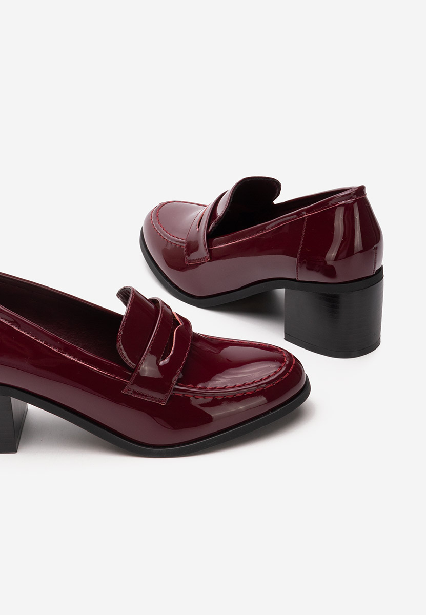 Дамски loafers Sereya V2 Винено червено
