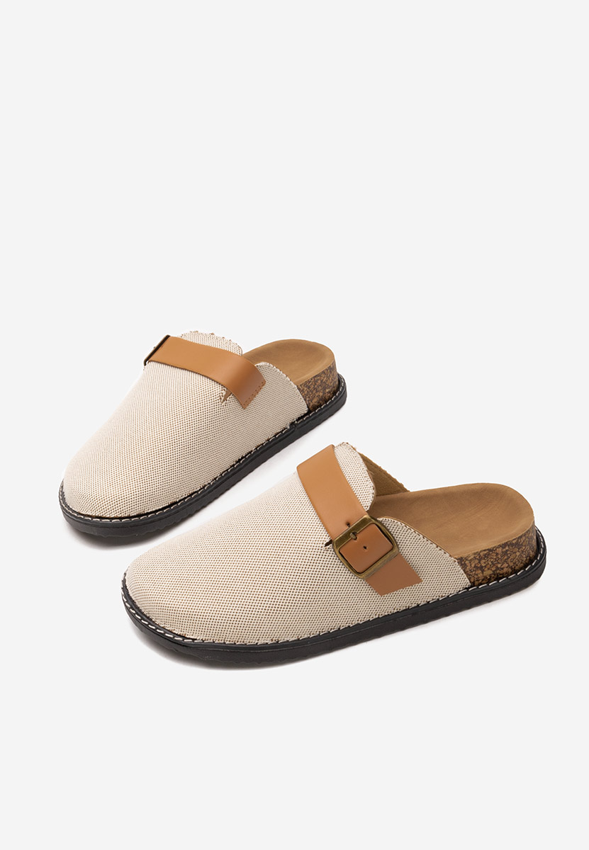 Дамско сабо Pamela бежов