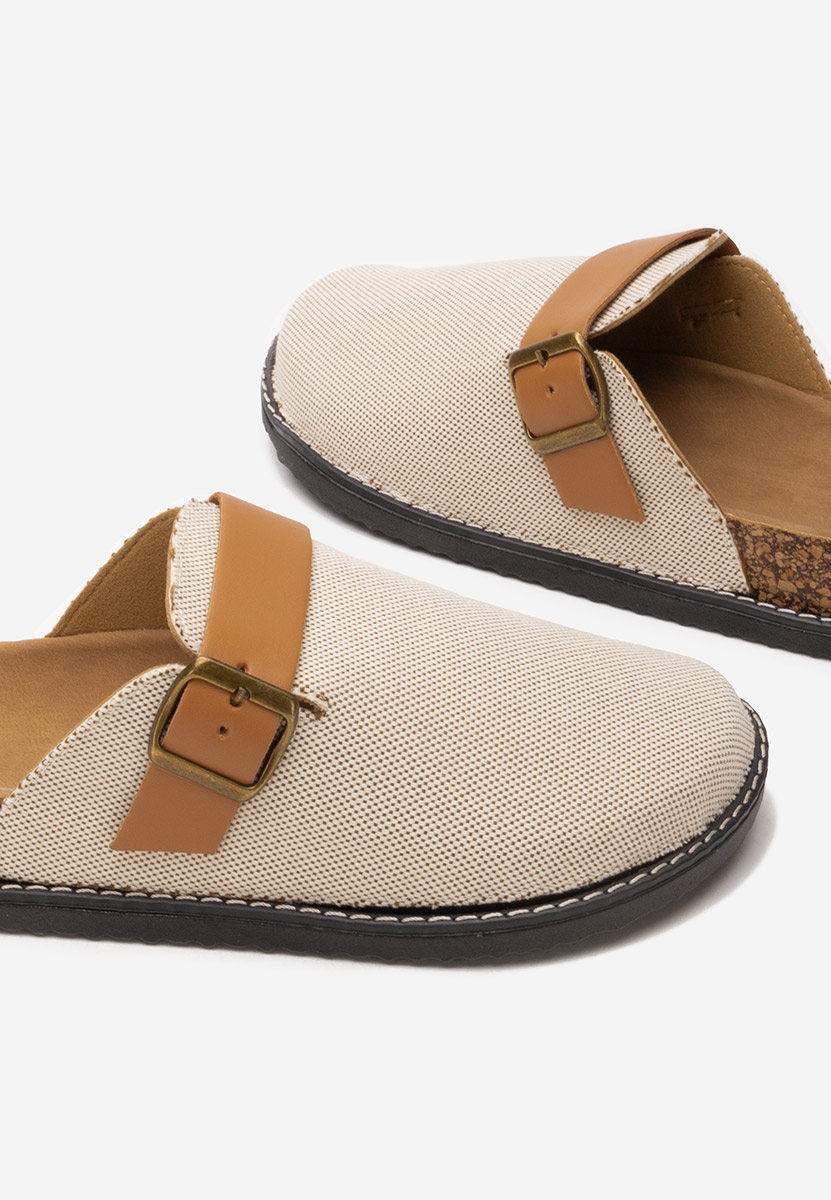 Дамско сабо Pamela бежов