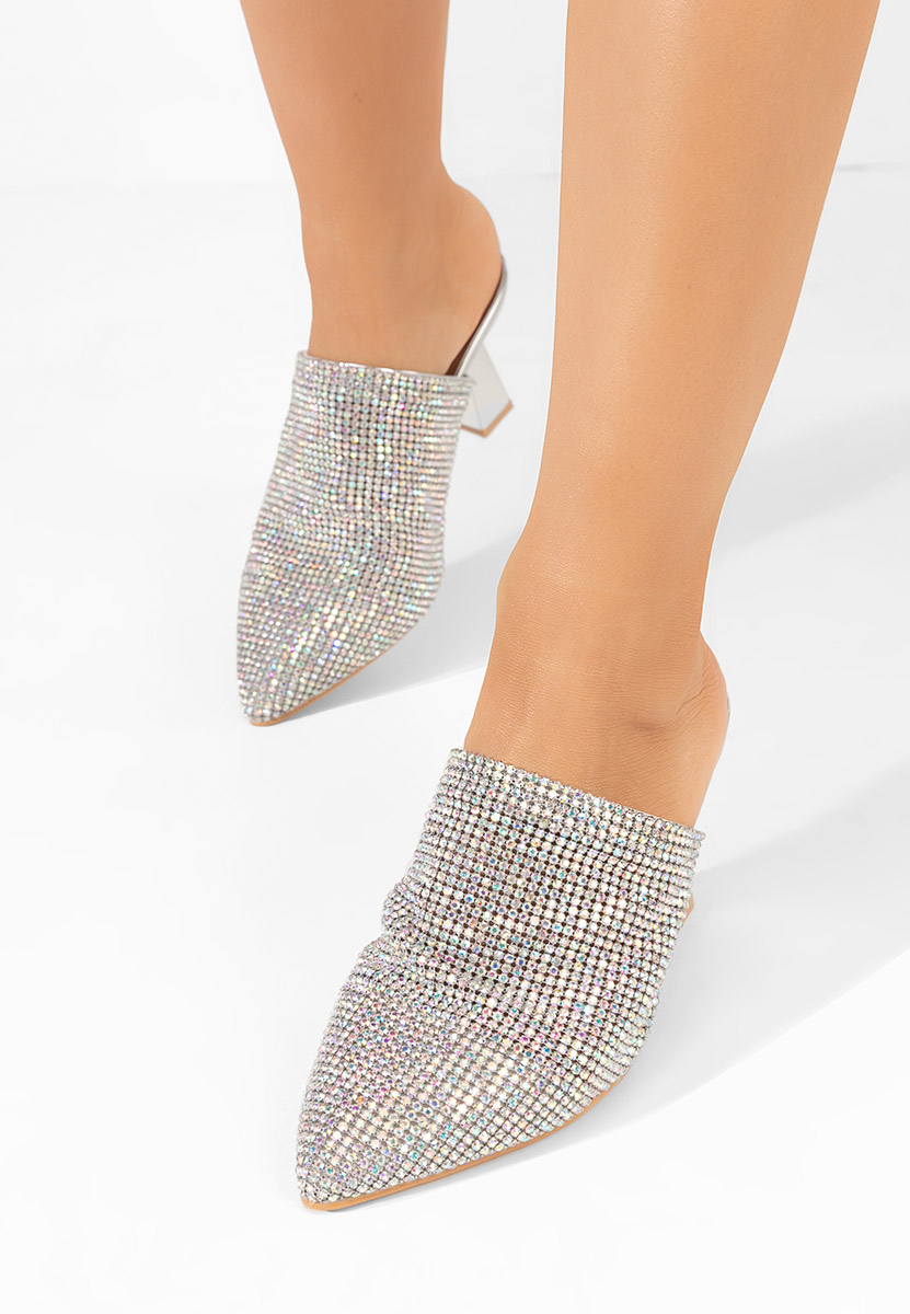 Дамски чехли Vanelsa сив