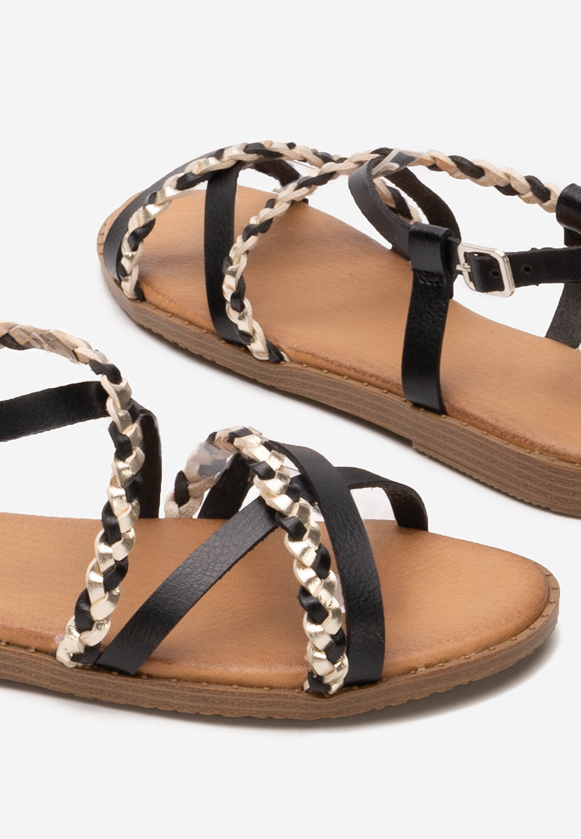 Ниски сандали Mayola черен