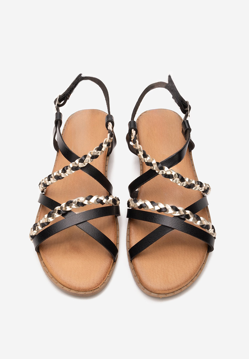 Ниски сандали Mayola черен