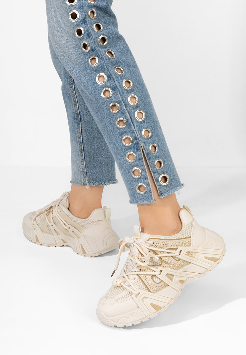 Дамски сникърси Tashina бежов