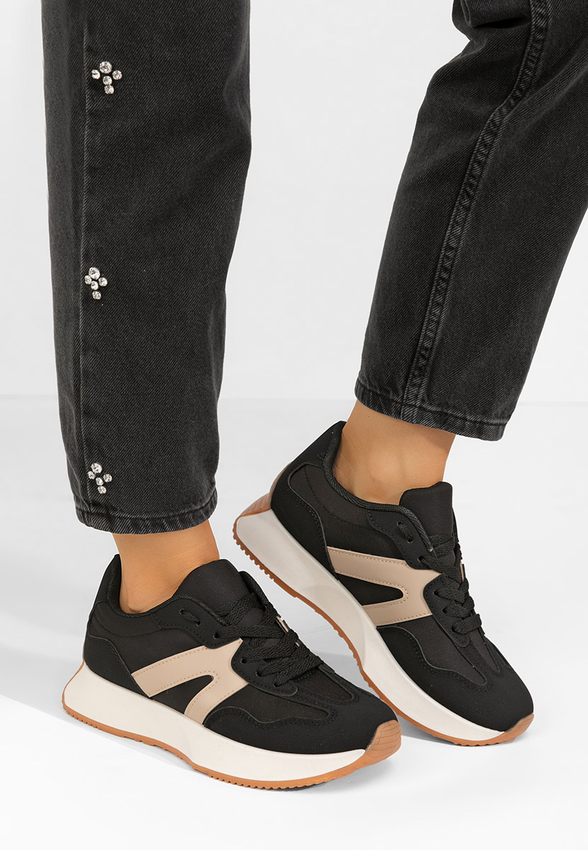 Дамски сникърси Genna черни Дамски сникърси Genna черни