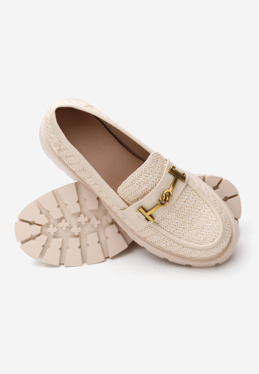 Дамски мокасини Latrice бежов
