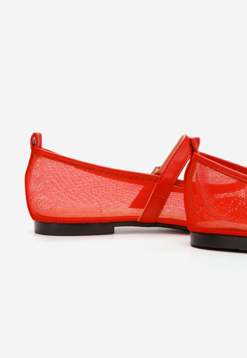 Дамски балерини Theressa червен