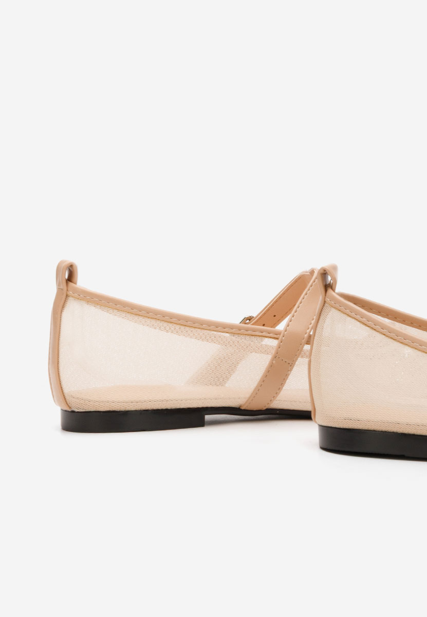 Дамски балерини Theressa бежов