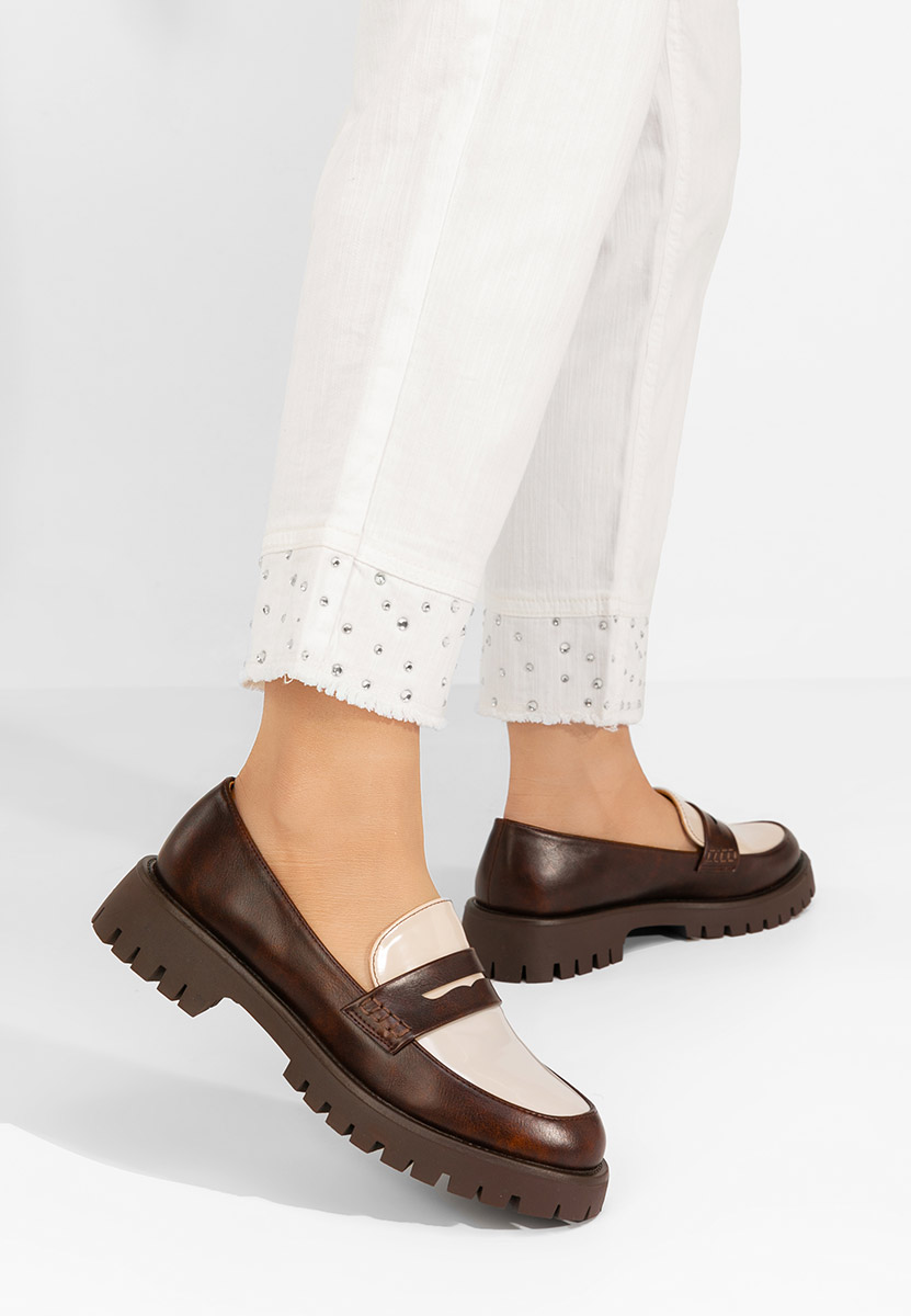 Дамски мокасини Josefa кафяв