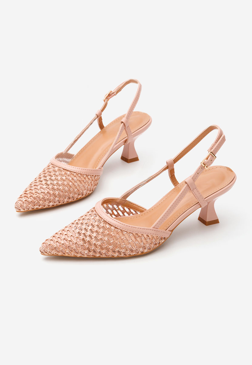 Slingback Gaynelle розов