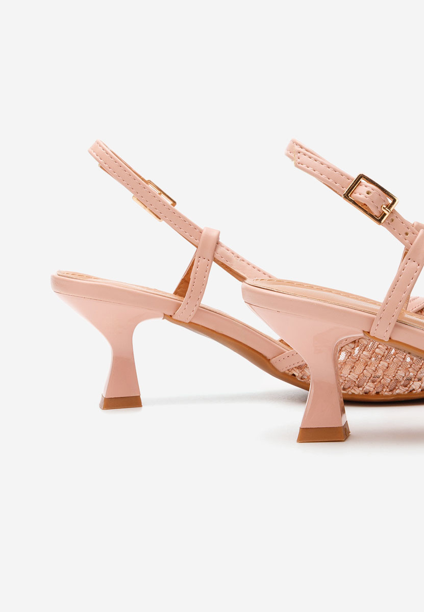 Slingback Gaynelle розов