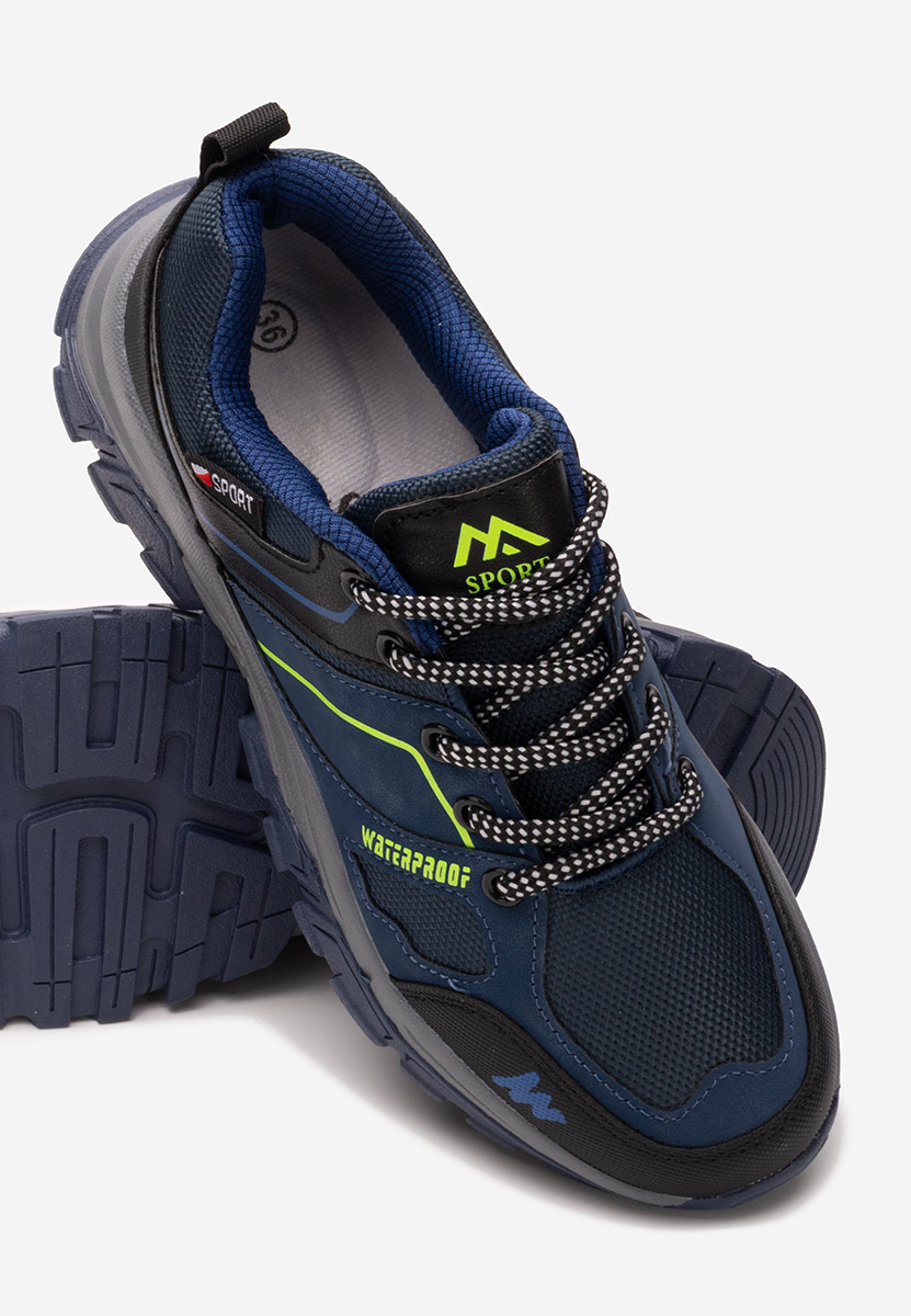 Момчета спортни обувки Flano военно син